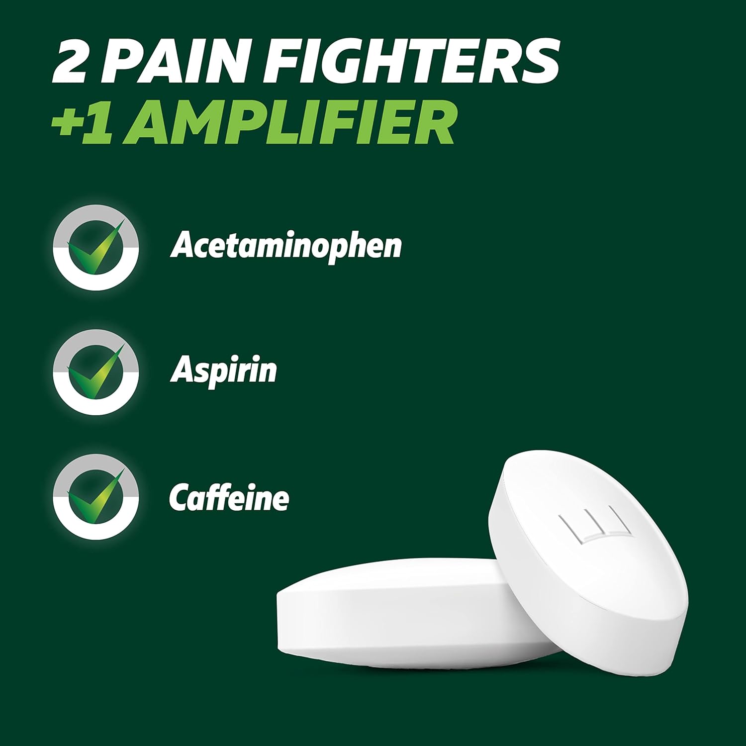 Excedrin Extra Strength Caplets for Headache Pain Relief, 24 Count : Health & Household