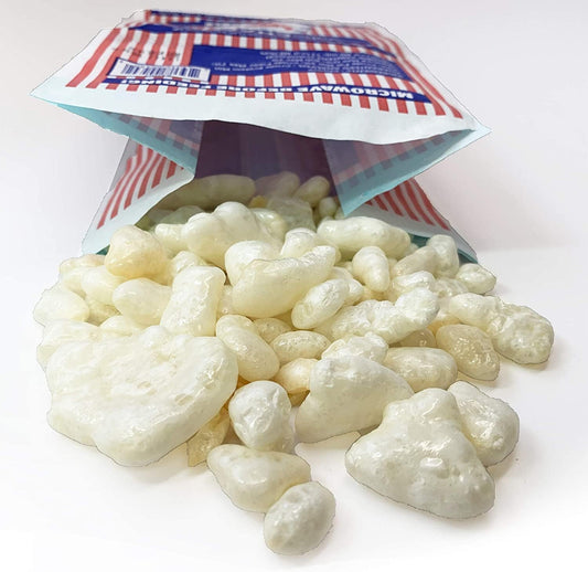 Himalayan Dog Chew Yakycharms Cheese Popcorn Dog Treats | Dog Training, Treats For Dogs, 100% Yak Cheese | Microwavable, Gluten, Grain, Lactose Free, Usa Made | 12 Pack, White