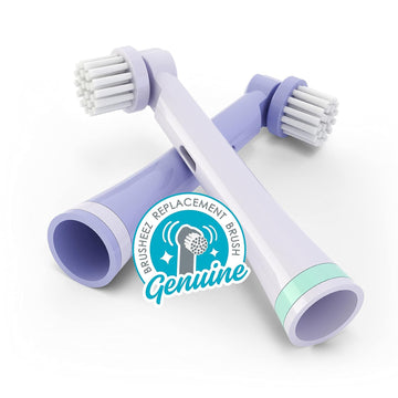 Brusheez® Electronic Toothbrush Replacement Brush Heads 2 Pack (Luna The Llama)