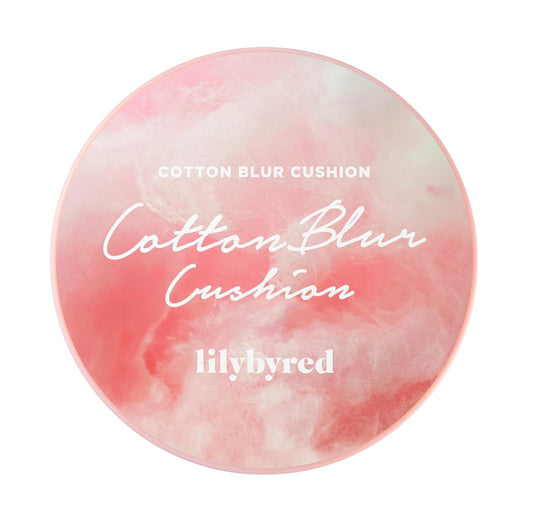 Lilybyred Cotton Blur Cushion Spf50+Pa+++ - Skin Cover, Long-Lasting, Powdery Finish For A Flawless Look (23 Natural Cotton)