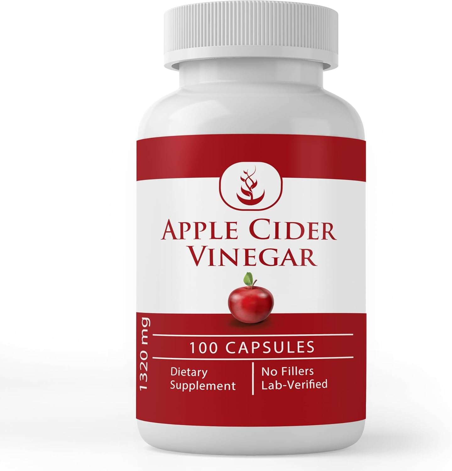 Pure Original Ingredients Apple Cider Vinegar, (100 Capsules) Always Pure, No Additives Or Fillers, Lab Verified