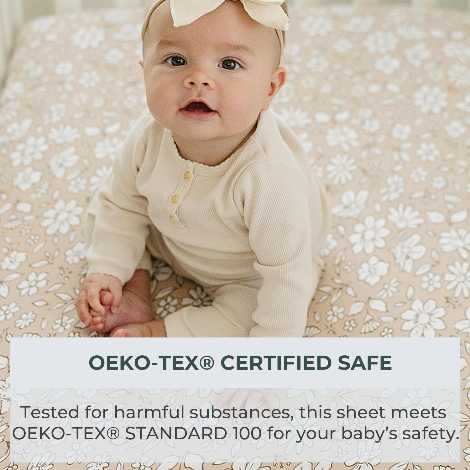 Pobibaby - 2 Pack Premium Changing Pad Cover - Ultra-Soft Jersey Knit, Stylish Ocean Pattern, Safe And Snug For Baby (Meadow)