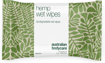 Cleansing wipes for fresh skin (144 pcs) – With hemp seed oil, aloe vera, and 4-Terpineol, the active compound known from Tea Tree Oil