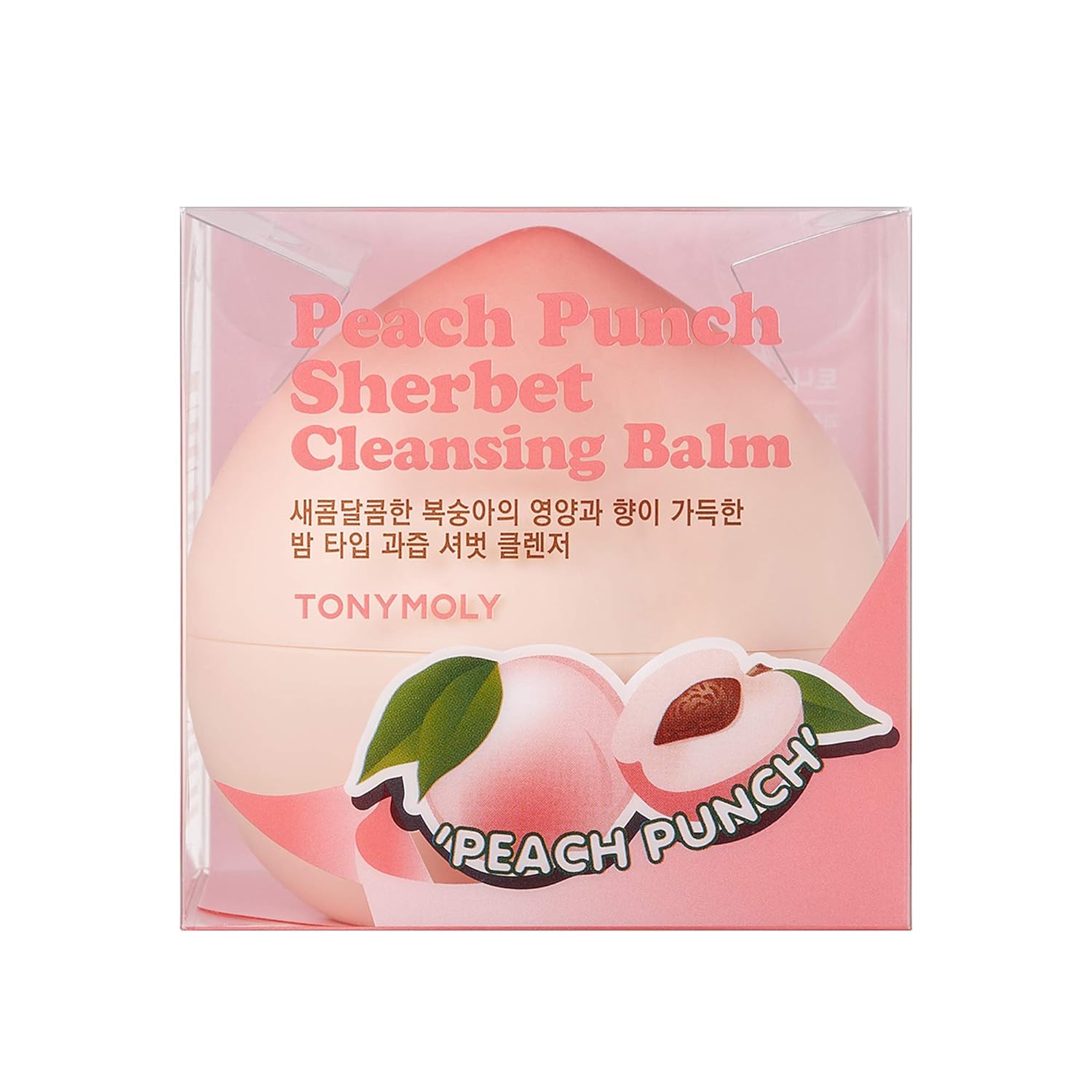 Tonymoly Peach Punch Sherbet Cleansing Balm, 6.1 Oz (Pack Of 1)