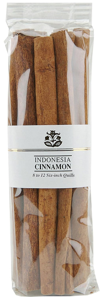 India Tree Cinnamon Sticks, 6-Inch, 12 Quills (Pack Of 4)