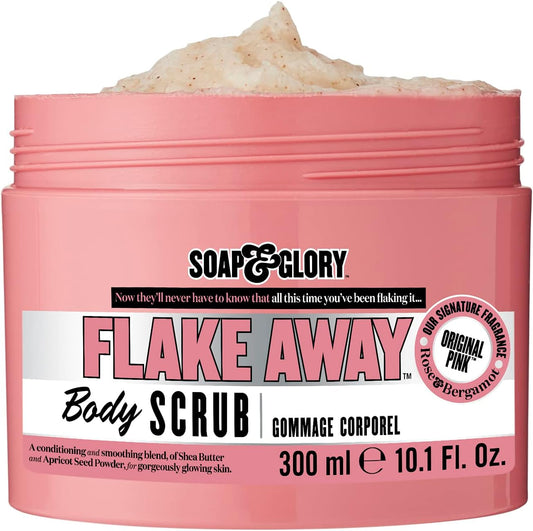 Soap And Glory Flake Away Body Scrub 300Ml (Pack Qty 2)