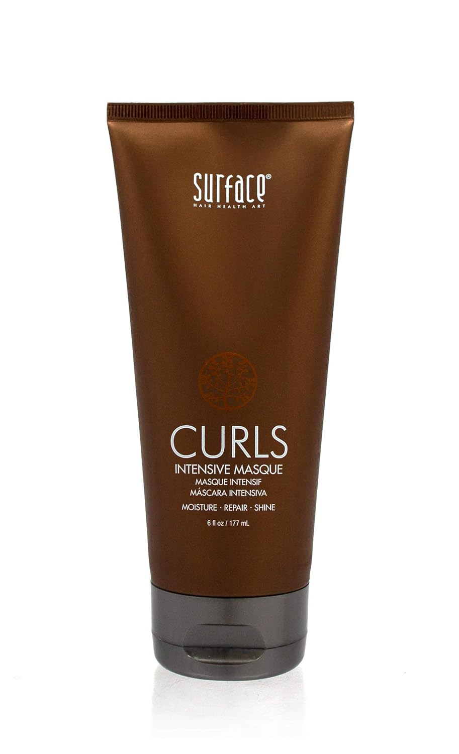 Surface Hair Curls Intensive Masque, Hydrate, Protect And Heal With Cocoa Butter And Babassu Oil, 6 Fl. Oz