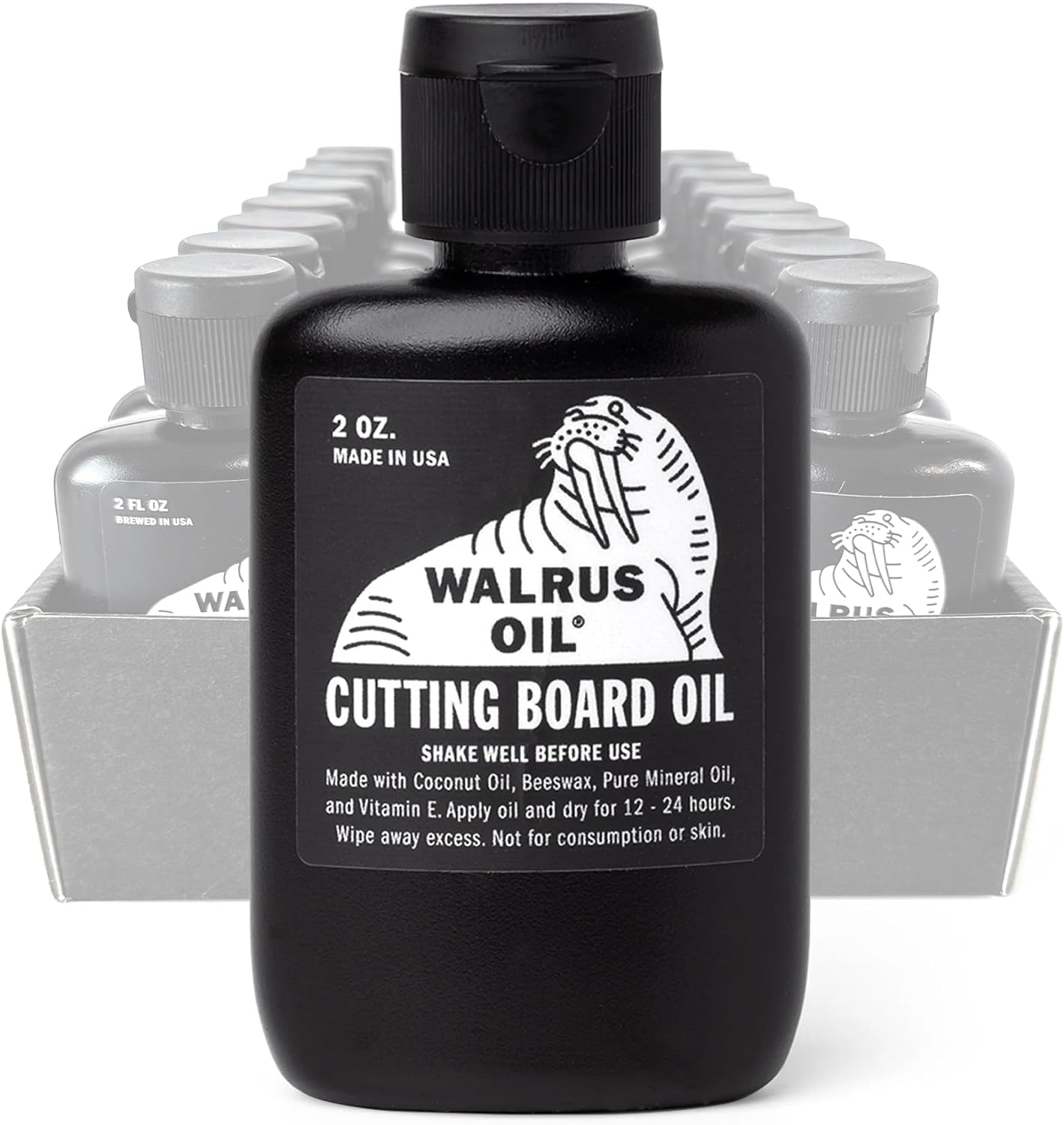 WALRUS OIL - Cutting Board Oil, 2oz Sample Size - Box of 24