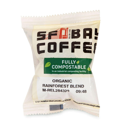 SAN FRANCISCO BAY Coffee Organic Rainforest Blend Single Wrap OneCUP Pods, 50 Count