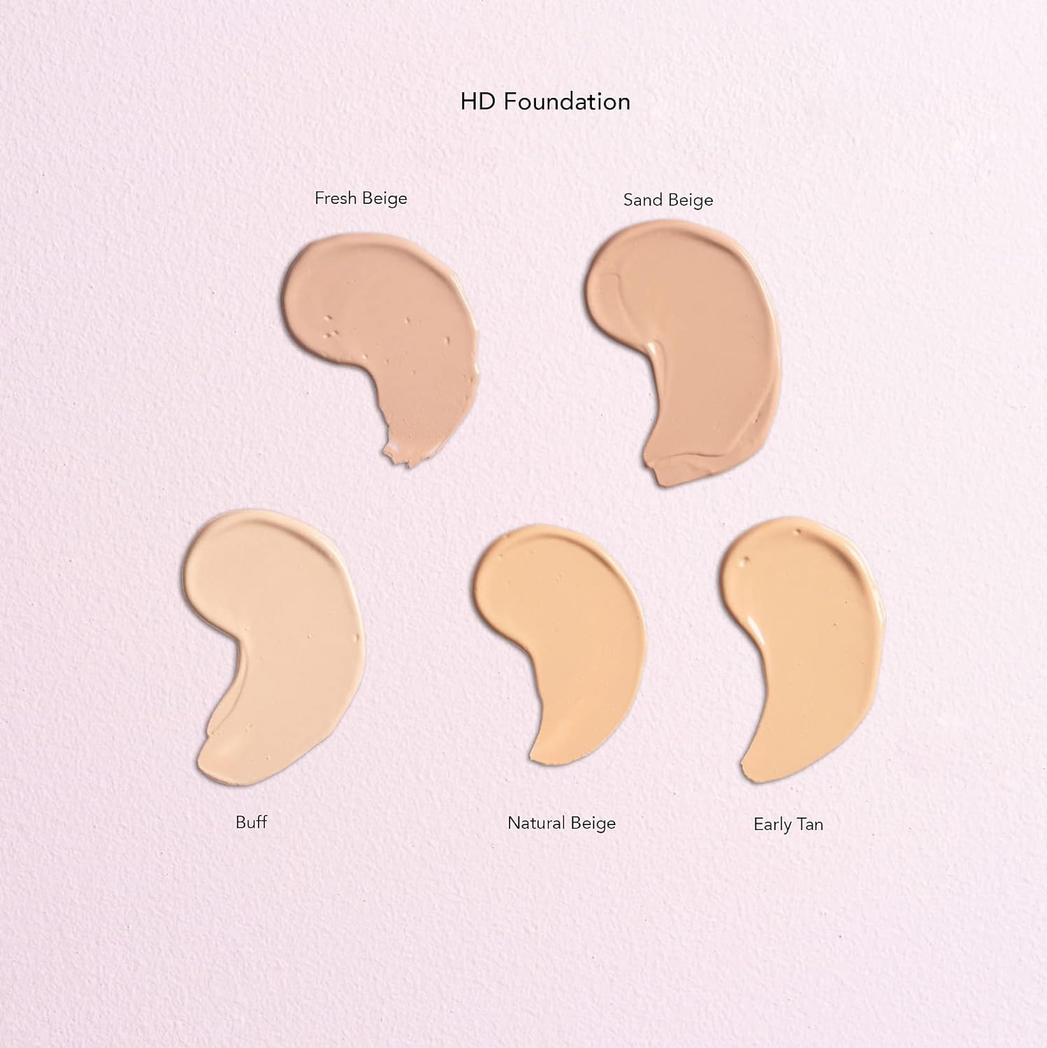 W7 | HD Foundation | Rich and Creamy Matte Formula | Medium Lasting Coverage | Available in 20 Shades | Sand Beige | Cruelty Free, Vegan Liquid Foundation Makeup by W7 Cosmetics : Beauty & Personal Care