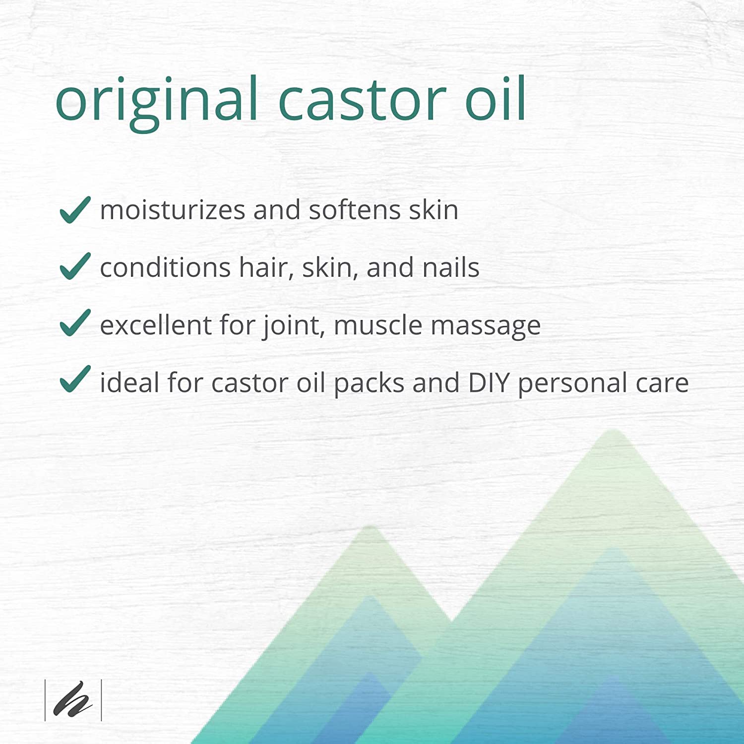 Home Health Castor Oil - 32 fl oz, Pack of 2 - Conditioning Oil for Body, Skin & Brows - Non-GMO, USDA-Certified Organic - Cold Pressed - Solvent & Hexane Free : Massage Oils : Health & Household