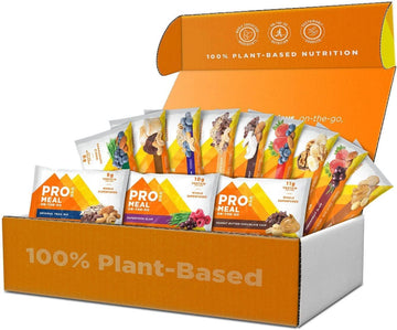 Probar - Meal Bar 12 Flavor Variety Pack - Natural Energy, Non-Gmo, Gluten-Free, Plant-Based Whole Food Ingredients, 3 Ounce (Pack Of 12) - Flavors May Vary