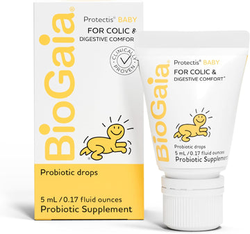 Biogaia Protectis Probiotic Drops 5Ml,Suitable For Newborn Babies,Balance Baby’S Gut Flora. Contains Biogaia Patented L Reuteri Dsm 17938