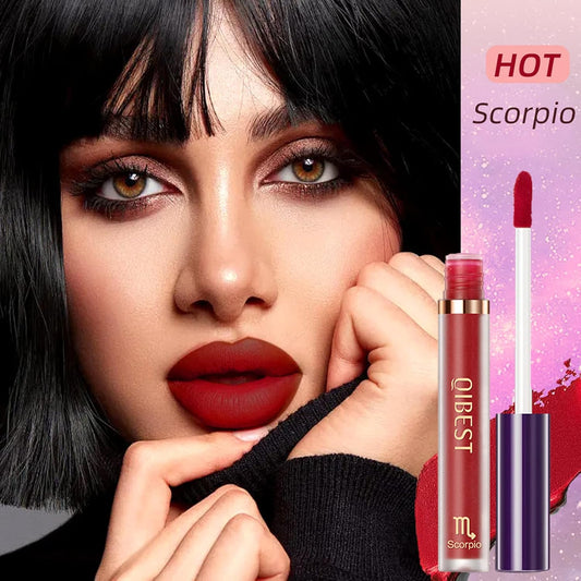 12Pcs Matte Liquid Lipstick Makeup Set, Long Lasting Waterproof Velvet Lip Gloss High Pigmented Lip Makeup Gift Sets For Girls And Women