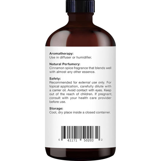 MAJESTIC PURE Cinnamon Essential Oil, Premium Grade, Pure and Natural Premium Quality Oil, 4 Fl Oz