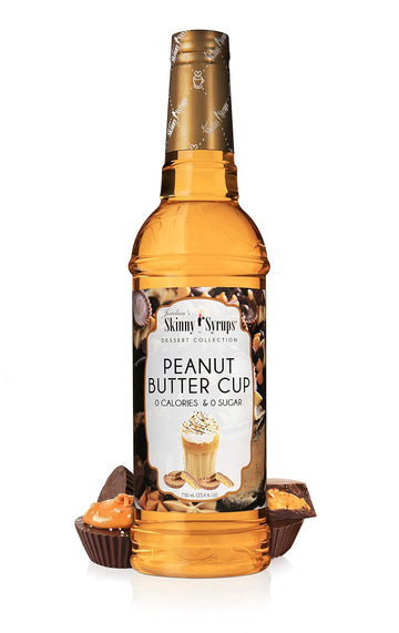 Jordan'S Sugar Free Peanut Butter Cup Coffee Syrup, 25.4Oz - Keto, Gluten Free