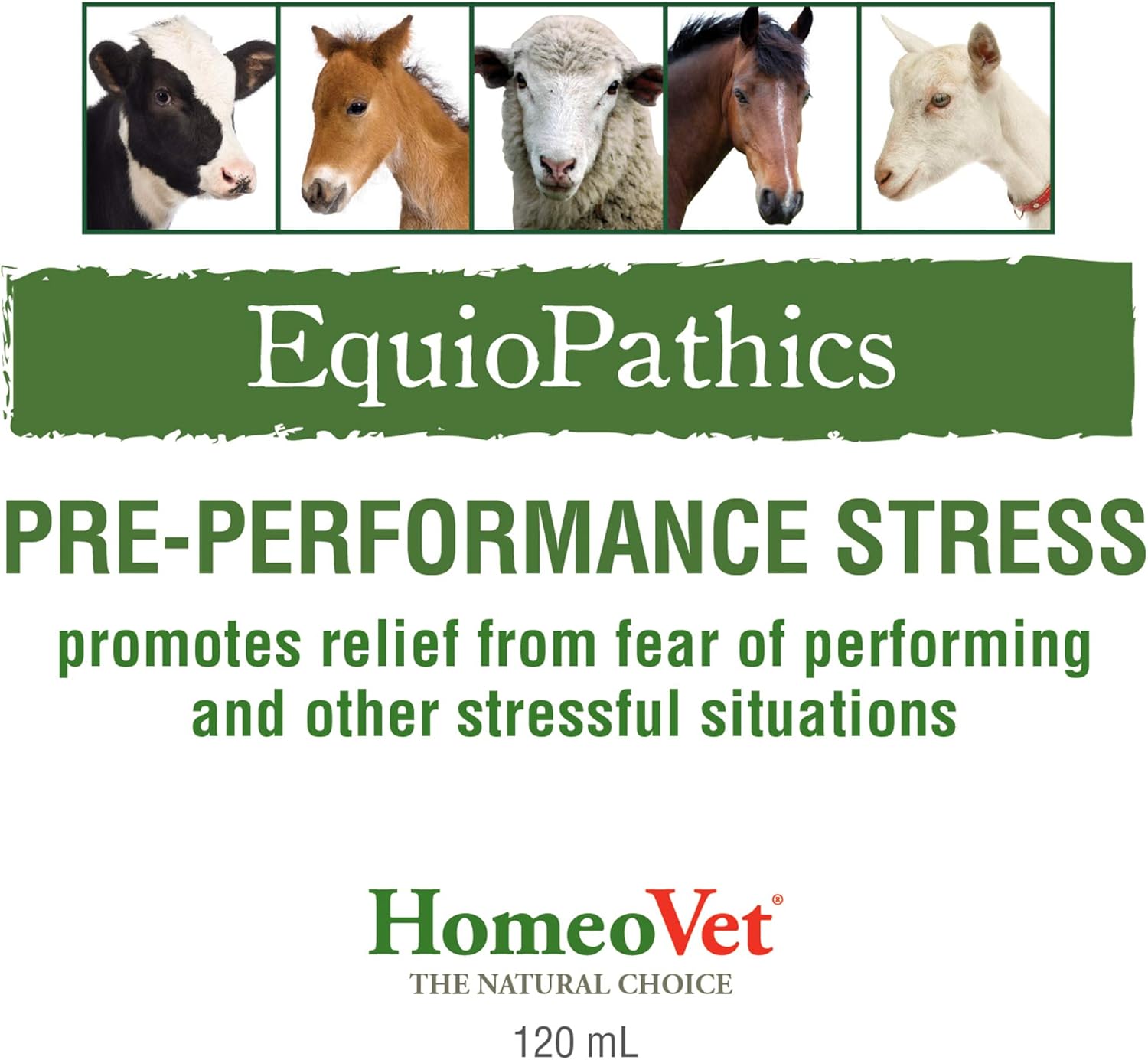 Homeopet Equiopathics Pre-Performance Stress Drops, 120Ml : Pet Supplies