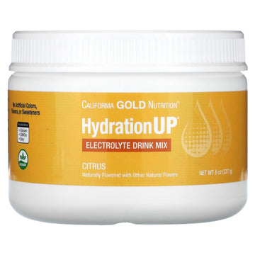 HydrationUP, Electrolyte Drink Mix, Citrus, 8 oz (227 g), California G