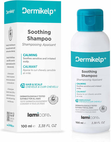 Dermikelp® Soothing Shampoo For Dry, Itchy Scalps – Gentle Care For Dandruff And Sensitivity, Coal Tar-Free, Paraben-Free, 135Mg Sea Kelp Extract