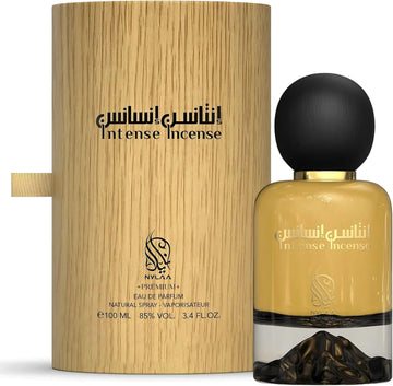 Incense Intense Perfume For Men 100Ml Nylaa- Eau De Parfum- Interlude Men Perfume - Strong Scent Woody Spicy Amber Leather