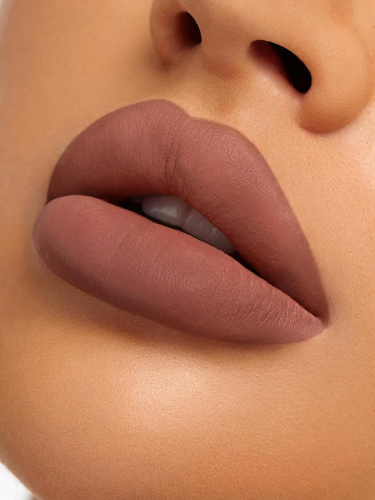 Sheglam Matte Allure Liquid Lipstick Long Lasting High Pigment Lipstick Nourishing Sunflower Oil Reduce Lip Care-Maven