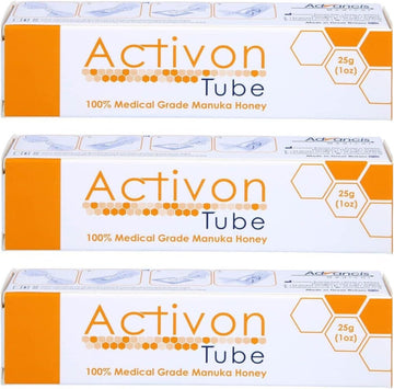 Activon Medical Grade Manuka Honey 25g (Pack of 3) by Activon