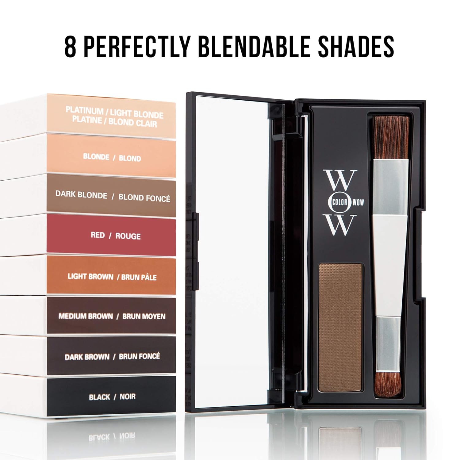 COLOR WOW Root Cover Up, Light Brown - Ultimate Grey Coverage and Highlight Touch-Up | Water and Sweat Resistant | Award-Winning Formula : Beauty & Personal Care