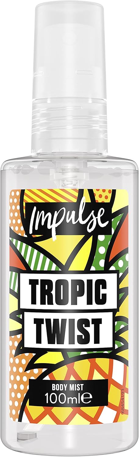 Impulse Tropic Twist Body Mist 6 X 100 Ml