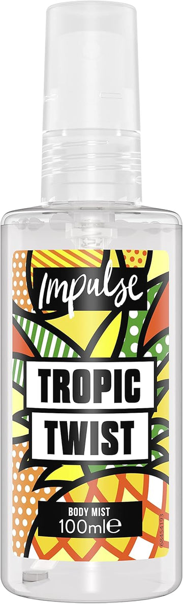 Impulse Tropic Twist Body Mist 6 X 100 Ml