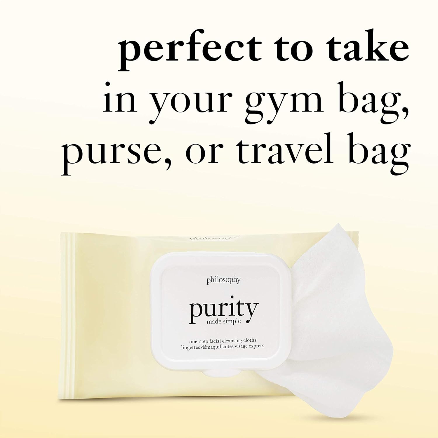 philosophy purity made simple one-step facial cleansing cloths : Beauty & Personal Care