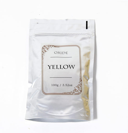 Mystic Moments | Yellow Oxide Mineral Powder 100g Natural Vegan GMO Free