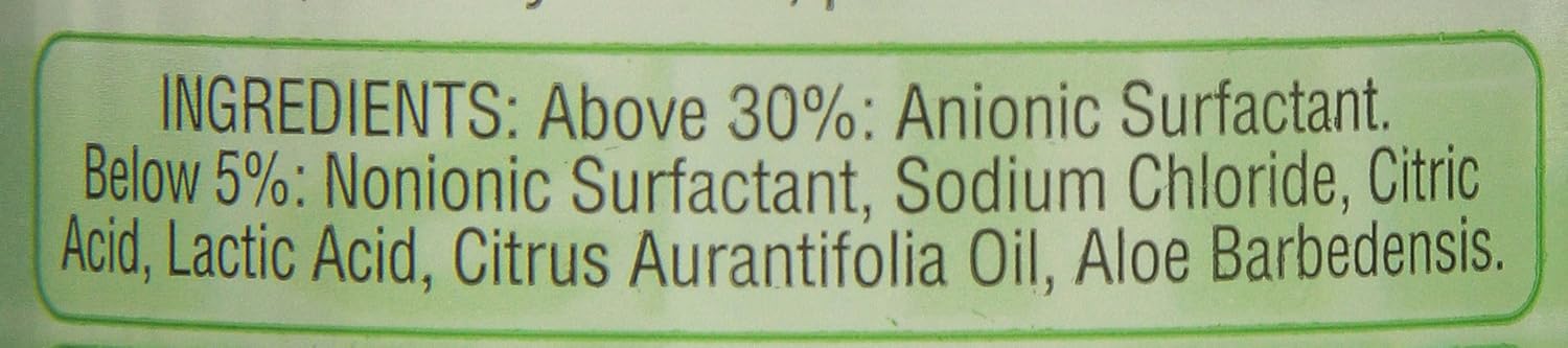 Bio D Anti Bacterial Lime and Aloe Vera Hand Wash 500 g (Pack of 6)