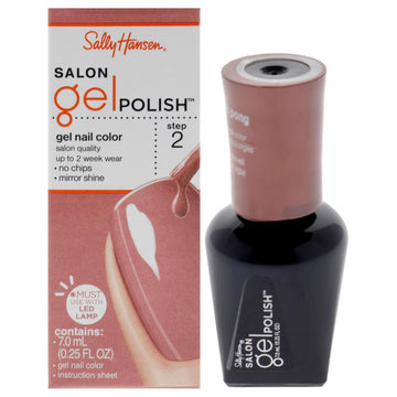 Sally Hansen Salon Pro Gel Nail Polish Lacquer, Pink Pong, 0.24 Fl. Oz