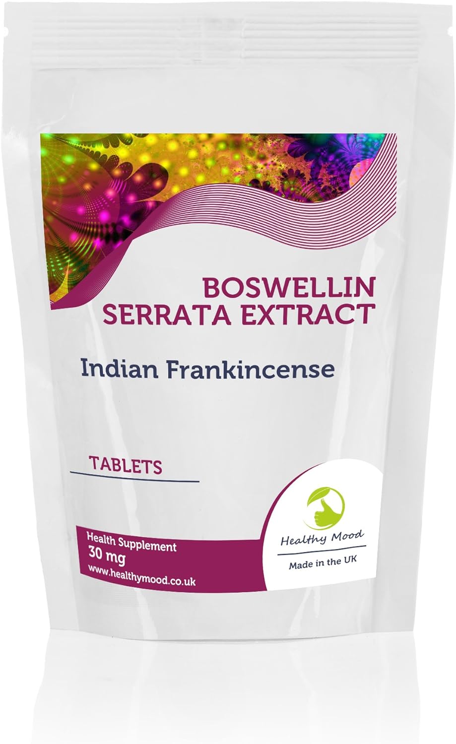 Boswellin Serrata 30mg Extract Indian Frankincense x180 Tablets HEALTHY MOOD