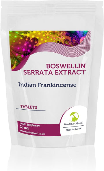 Boswellin Serrata 30mg Extract Indian Frankincense x180 Tablets HEALTHY MOOD