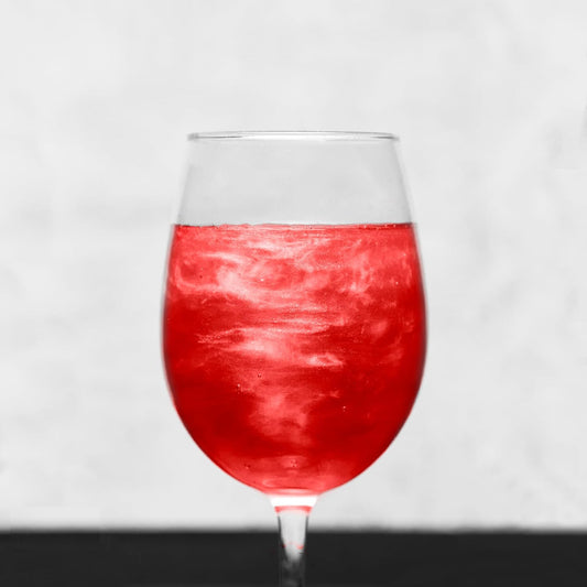 Luster Dust - Classic Red (4G 1X Jar) | Edible Vegan Dust & Paint For Cake Decorating, Ice Cream, Desserts, Cocktails And Beverages By Bakell