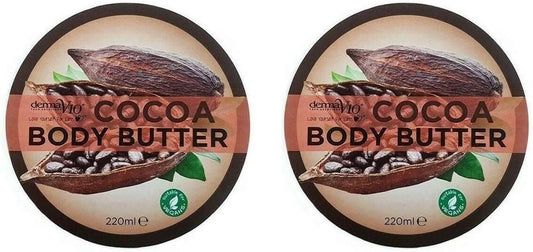 Derma V10 Cocoa Body Butter 220Ml - Pack Of 2