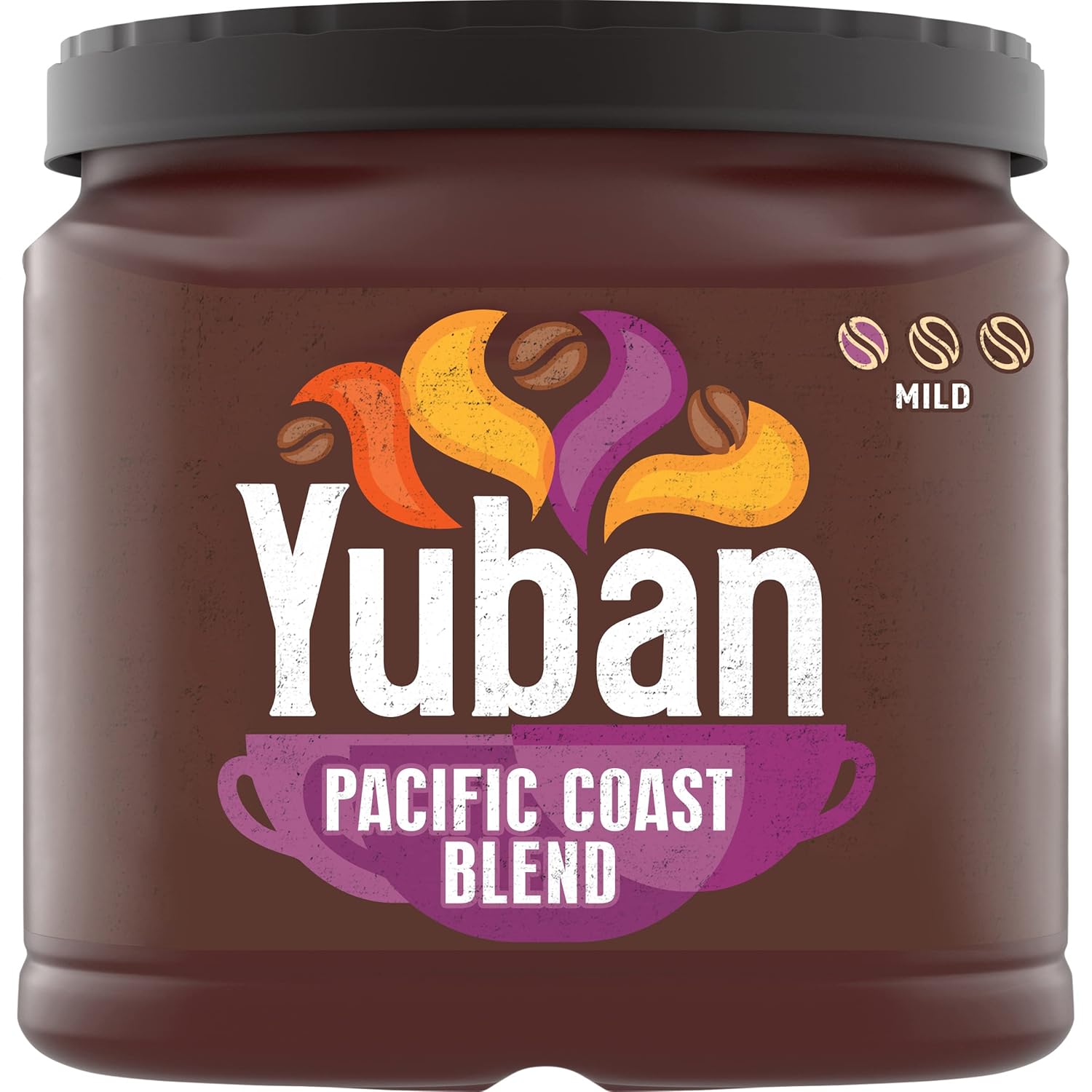 Yuban Pacific Coast Blend Mild Roast Ground Coffee (25.3 Oz Canister)