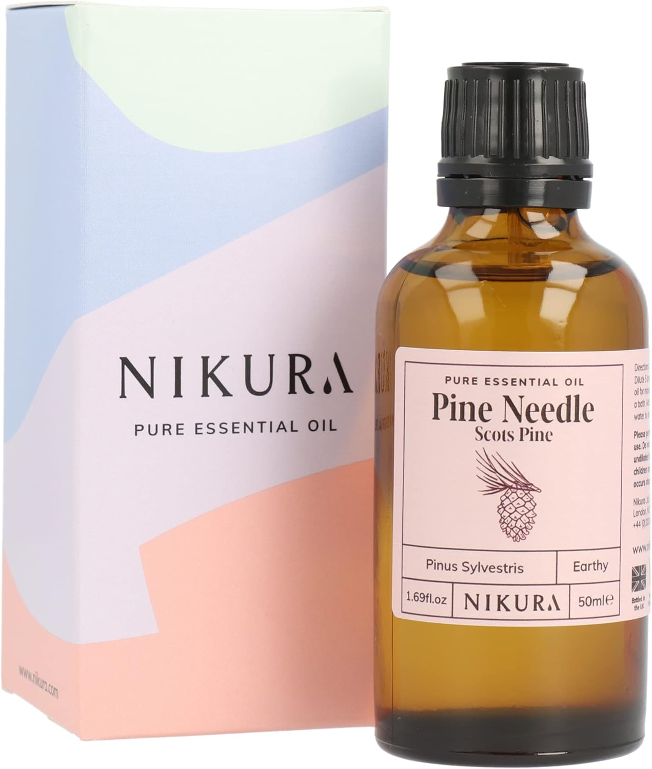 Nikura | Pine Needle (Scots Pine) Essential Oil - 50Ml - 100% Pure