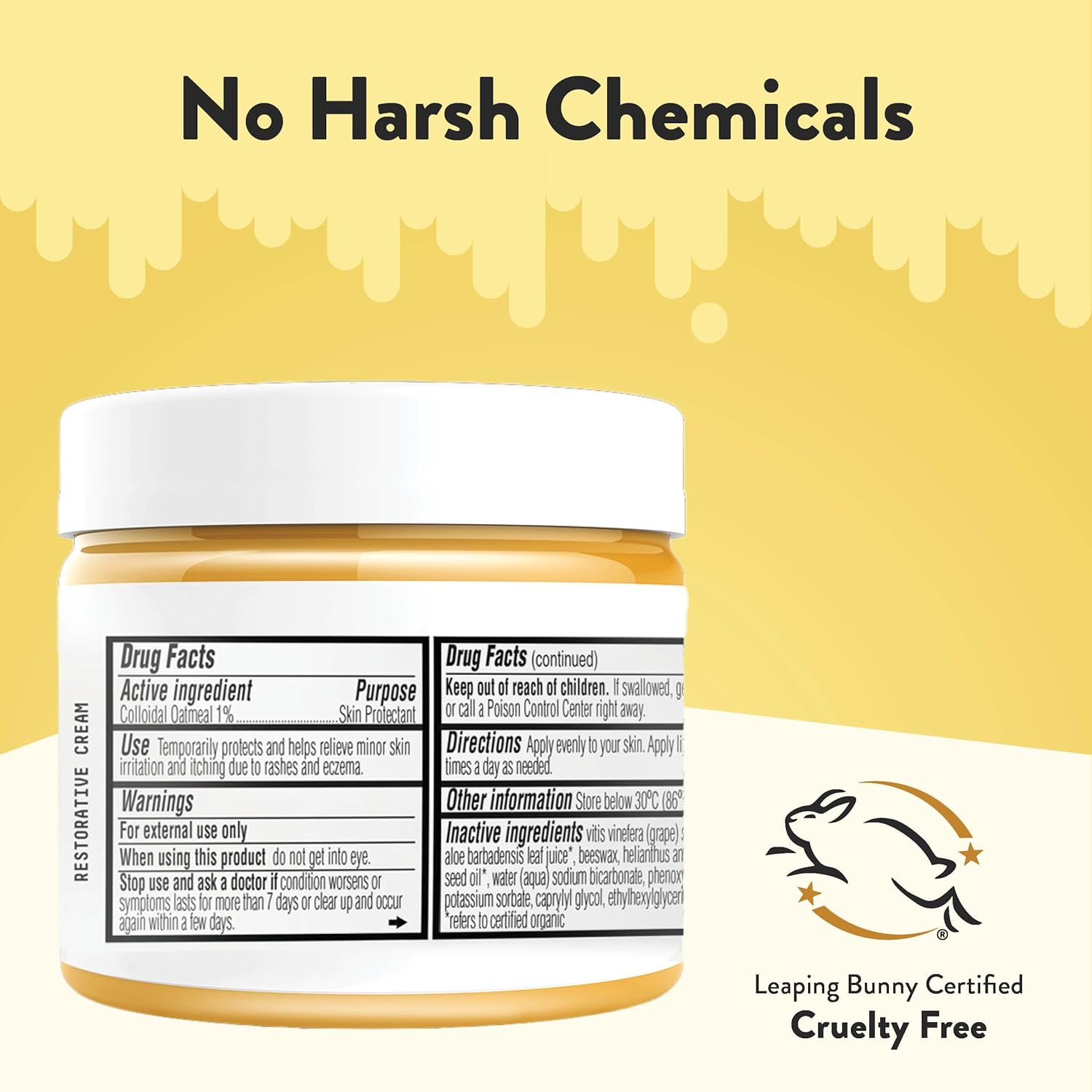 Eczema Honey Nut-Free Original Skin-Soothing Cream - Honey Lotion For Dry & Sensitive Skin - Natural Eczema Cream For Adults & Kids - Itchy Relief Cream For Eczema, Psoriasis, Dermatitis & More (4 Oz) : Health & Household