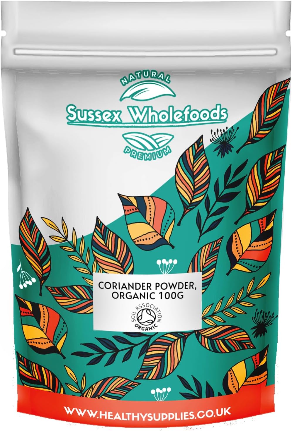 Sussex Wholefoods Organic Ground Coriander 250G