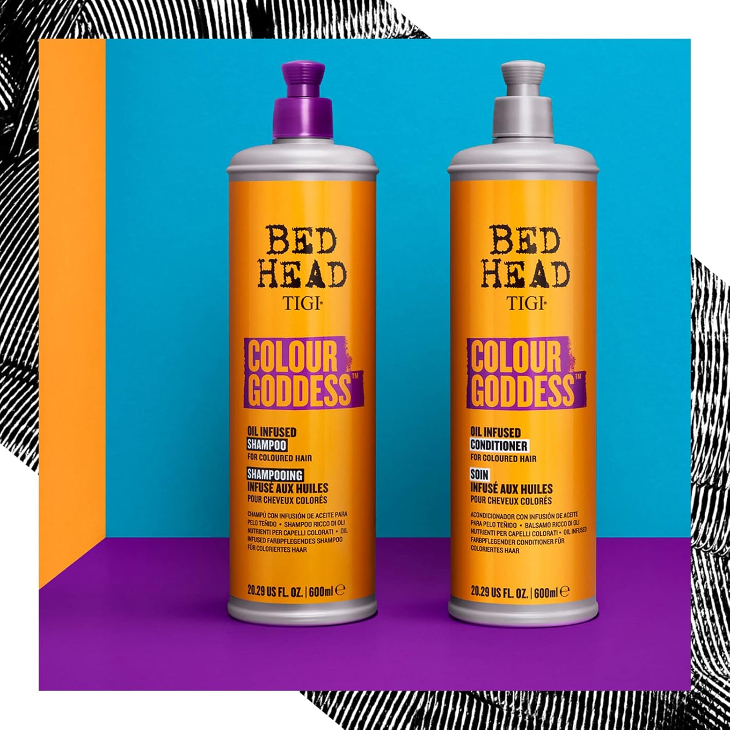 Tigi - Colour Goddess Shampoo And Conditioner Set - Ideal For Coloured Hair - 2X600Ml
