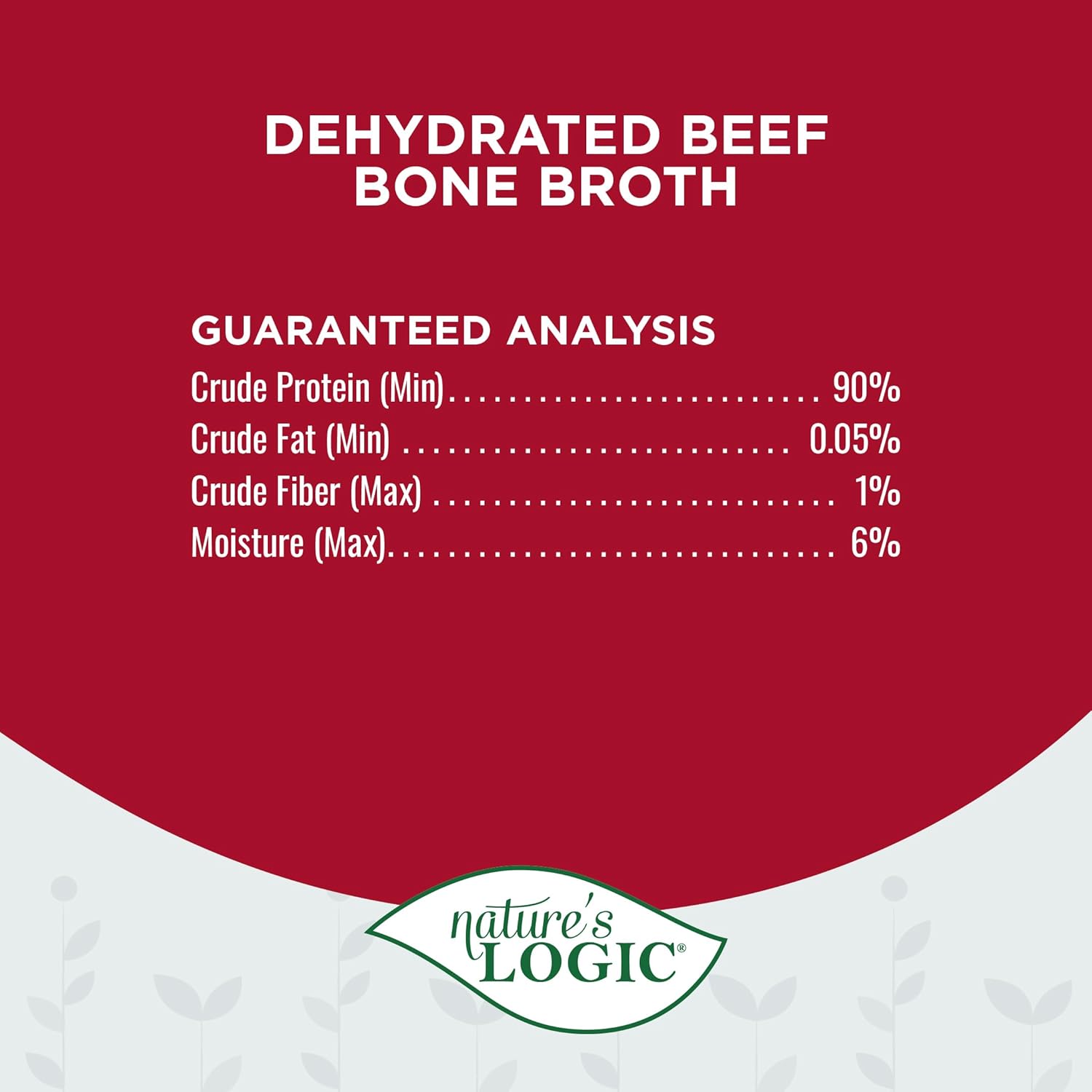 Nature's Logic Dehydrated Beef Bone Broth, 6oz