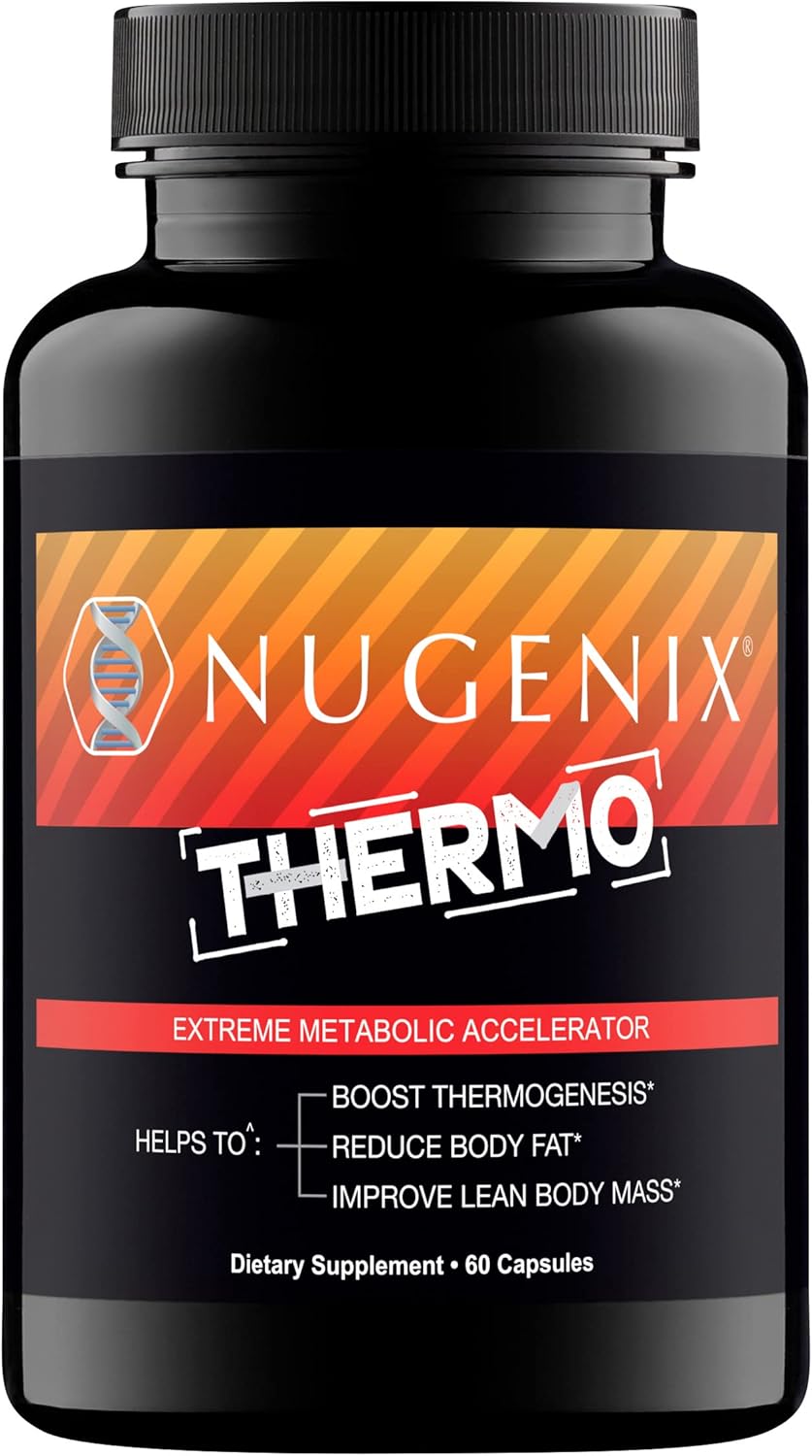 Nugenix Total-T - Free and Total Testosterone for Men Thermo - Thermogenic Fat Burner Bundle : Health & Household