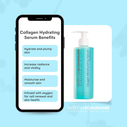 Oxygen Moisturizing Serum For Face, Hydrating Facial Serum, 1 Oz