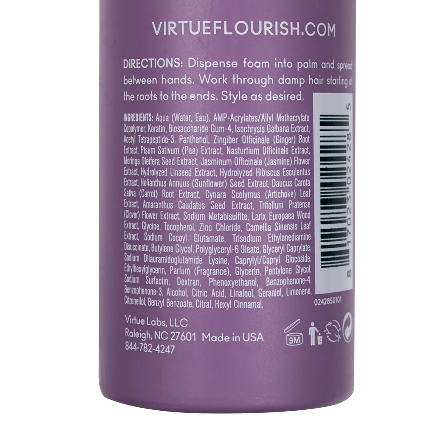 Virtue Flourish Volumizing Styler for Thinning Hair | Lift, Hold & Protect Thinning Hair : Beauty & Personal Care