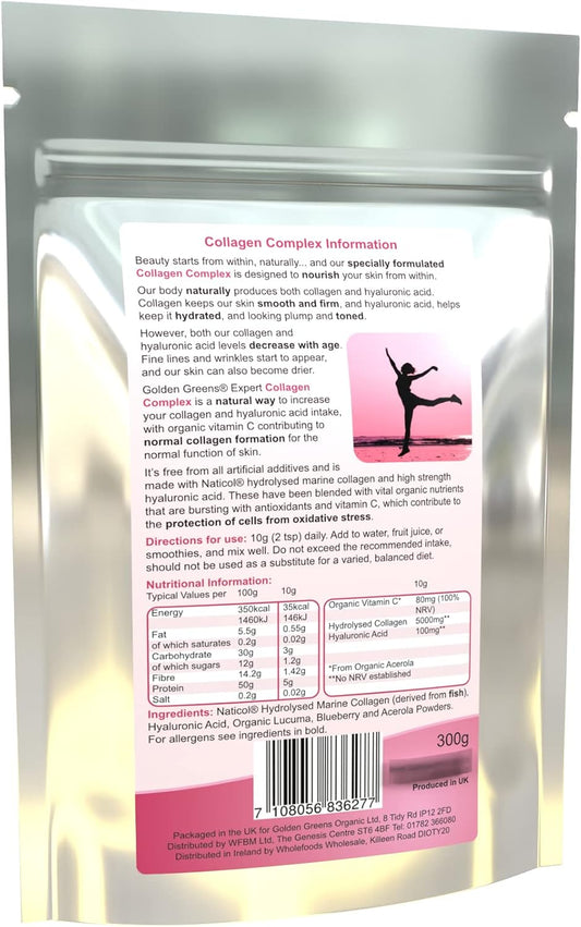 Golden Greens Expert Collagen Complex Powder, 300 G