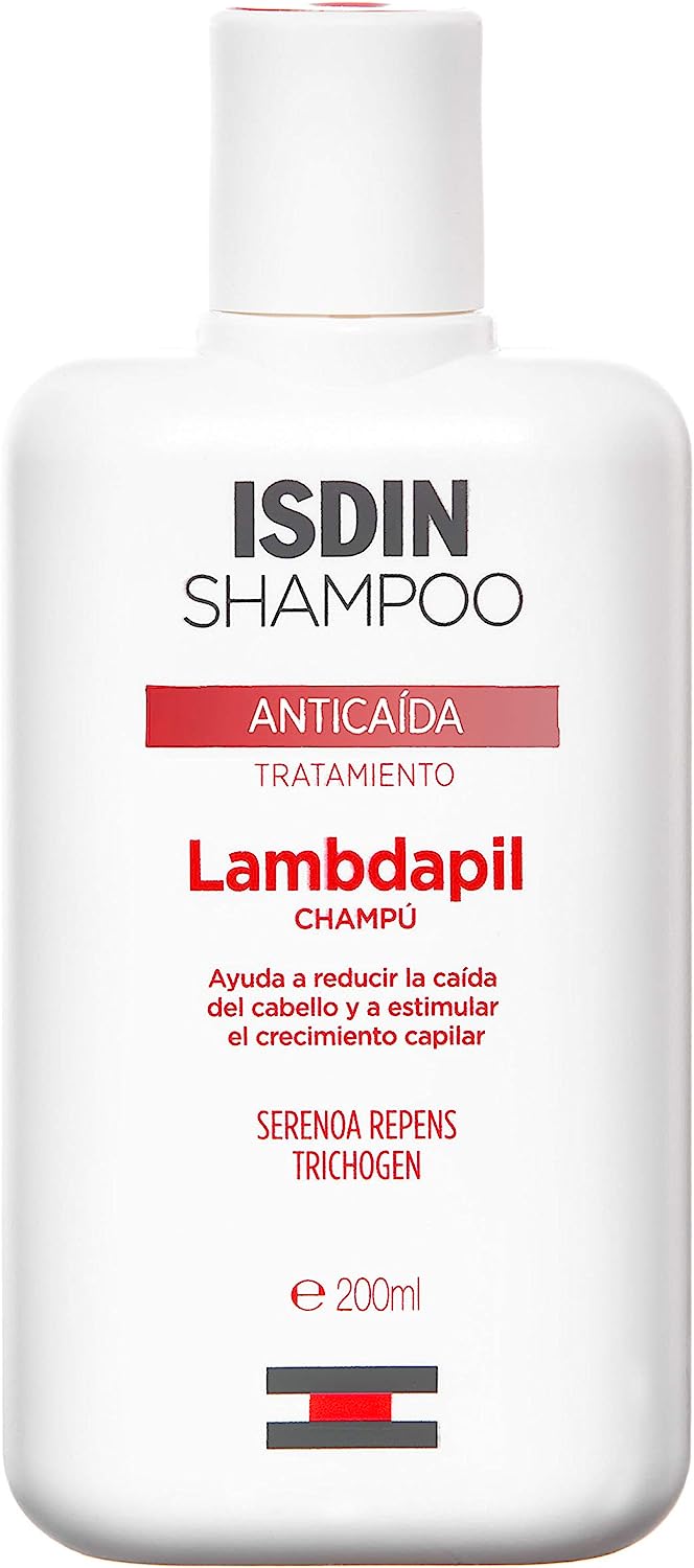 ISDIN Lambdapil Anti-Hair Loss Shampoo (200ml) | Helps reduce excessive hair loss and stimulate follicle growth