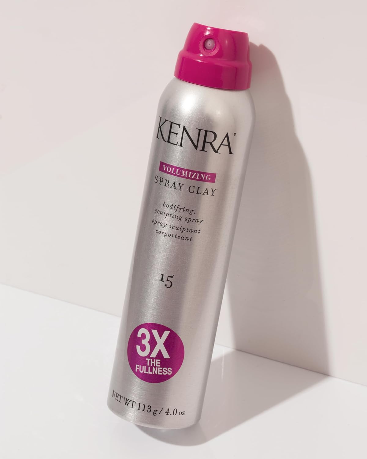 Kenra Volumizing Spray Clay 15 | Bodifying, Fullness Spray | 3X The Fullness | Medium Hold | Provides Texture & Volume With A Long-Lasting Finish | All Hair Types | 4 oz : Beauty & Personal Care