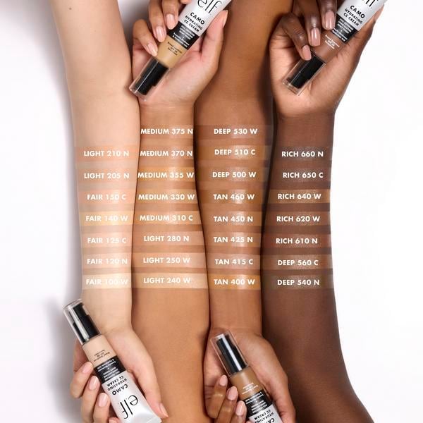 E.L.F Hydrating Camo Cc Cream Deep 540 N